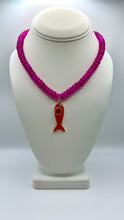 Load image into Gallery viewer, Hot Pink Glass Beaded