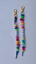 Load image into Gallery viewer, Beaded Double Strand Bag Charm