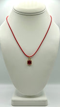 Load image into Gallery viewer, String Cord Pendant Necklace