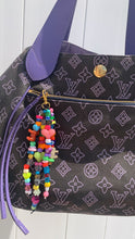 Load image into Gallery viewer, Beaded 4 Strand Bag Charm