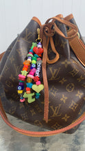 Load image into Gallery viewer, Beaded 3 Strand Bag Charm