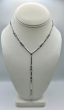 Load image into Gallery viewer, Teardrop CZ-Y Lariat Necklace
