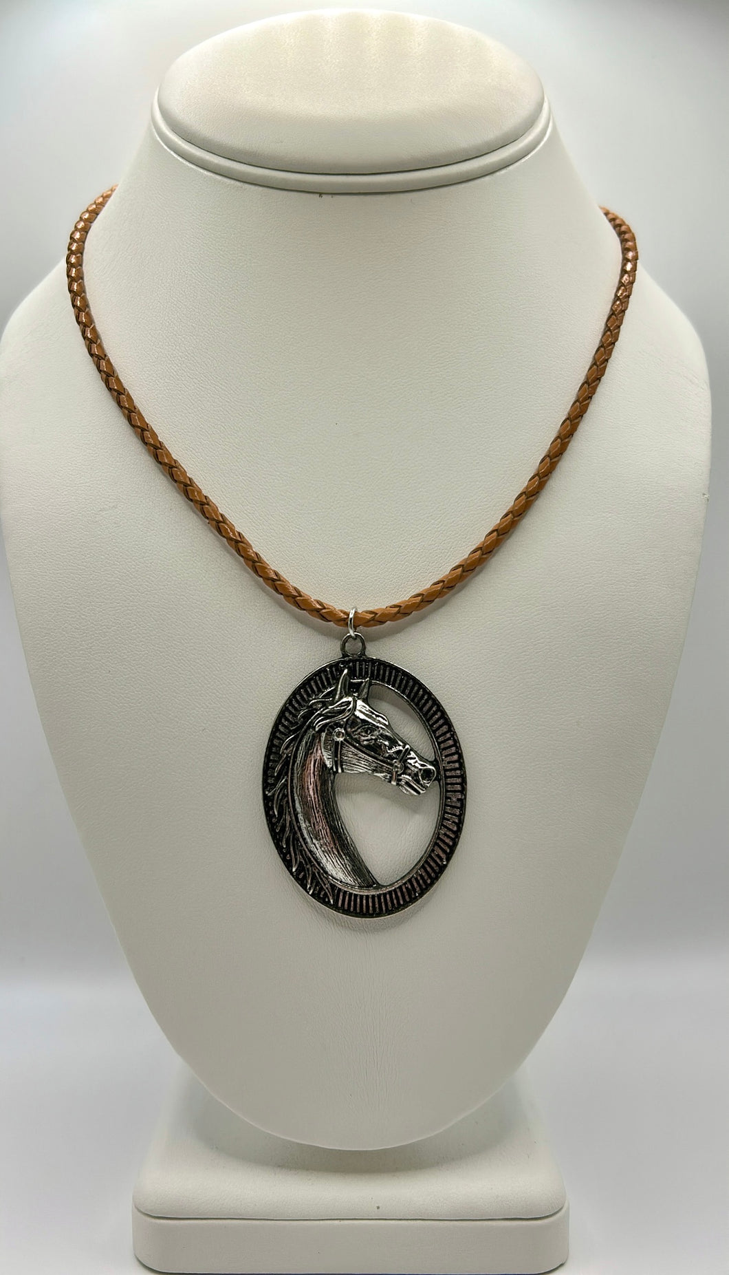 Horse Head Pendant Necklace