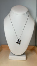 Load image into Gallery viewer, Silver Balloon Initial Necklace
