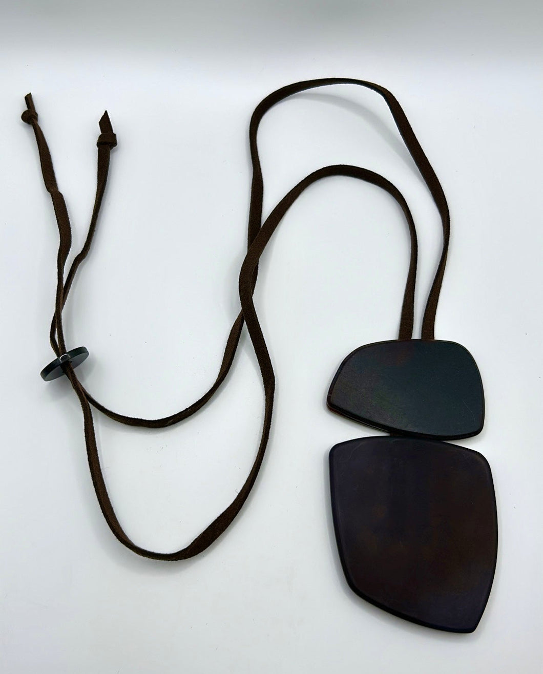 Resin Rope Pendant Necklace