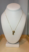 Load image into Gallery viewer, Gold Balloon Initial Necklace
