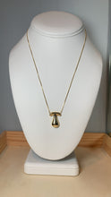 Load image into Gallery viewer, Gold Balloon Initial Necklace
