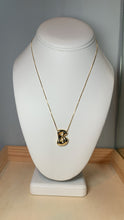 Load image into Gallery viewer, Gold Balloon Initial Necklace
