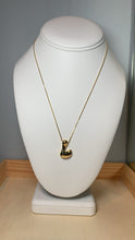 Load image into Gallery viewer, Gold Balloon Initial Necklace
