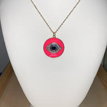 Load image into Gallery viewer, Coin Evil Eye Necklace
