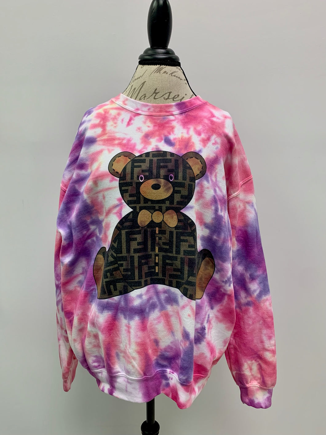 Inspired Pink Teddy Sweatshirt