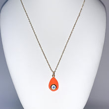 Load image into Gallery viewer, Evil Eye Drop Necklace
