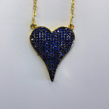 Load image into Gallery viewer, Pave Heart Necklace
