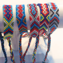 Load image into Gallery viewer, Woven Friendship Bracelets | Blues
