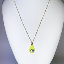 Load image into Gallery viewer, Evil Eye Drop Necklace
