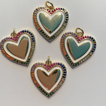 Load image into Gallery viewer, Rainbow Pave Charm
