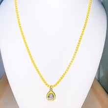 Load image into Gallery viewer, Tear Drop Enamel Necklace
