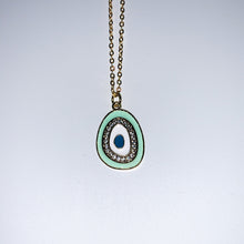 Load image into Gallery viewer, Crystal Evil Eye Necklace
