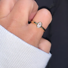 Load image into Gallery viewer, Crystal Gold Plated Ring
