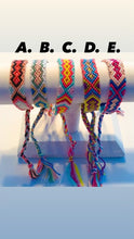 Load image into Gallery viewer, Woven Friendship Bracelet | Pinks
