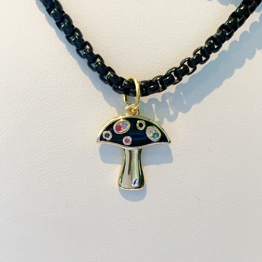 Mushroom Necklace