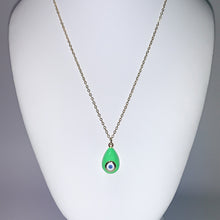 Load image into Gallery viewer, Evil Eye Drop Necklace
