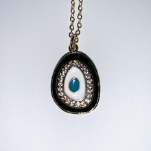 Load image into Gallery viewer, Crystal Evil Eye Necklace
