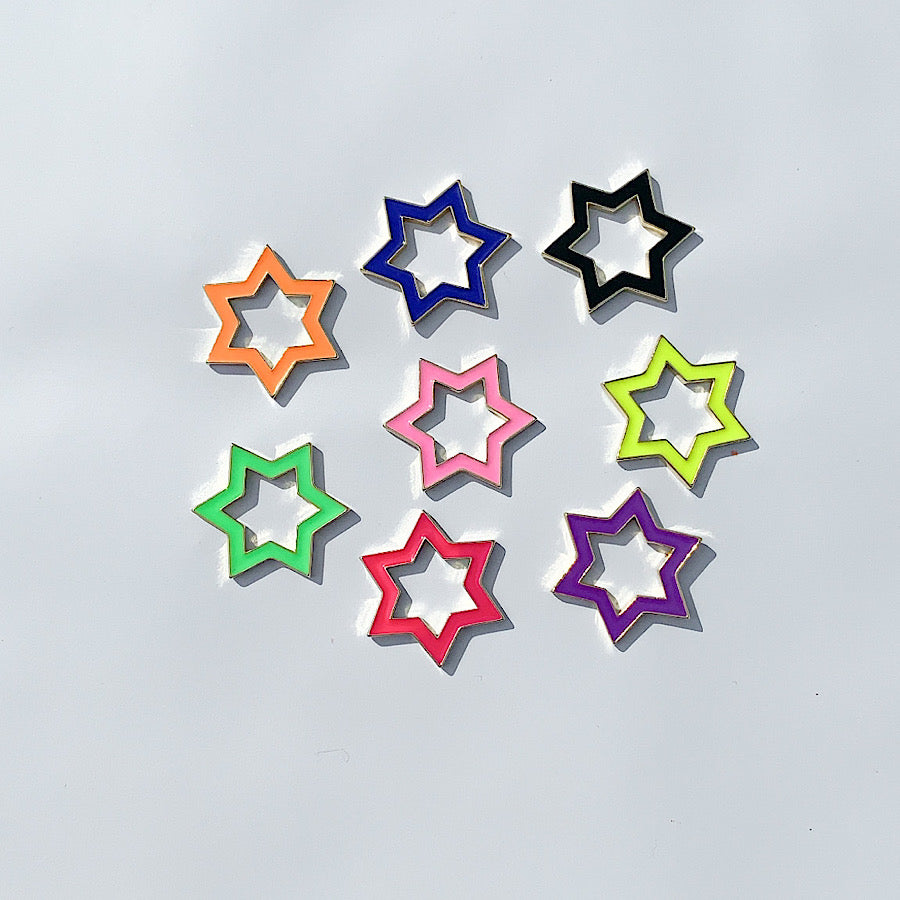 Star Enamel Charm