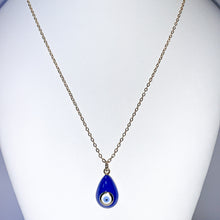 Load image into Gallery viewer, Evil Eye Drop Necklace
