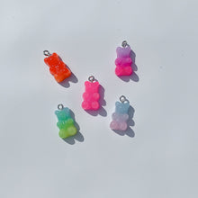 Load image into Gallery viewer, 3D Gradient Opaque Gummy Bear Charm
