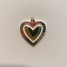 Load image into Gallery viewer, Rainbow Pave Charm
