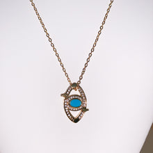 Load image into Gallery viewer, Gold Evil Eye Charm
