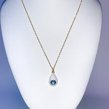 Load image into Gallery viewer, Evil Eye Drop Necklace
