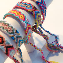 Load image into Gallery viewer, Woven Friendship Bracelet | Pinks
