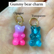 Load image into Gallery viewer, 3D Gradient Opaque Gummy Bear Charm
