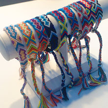 Load image into Gallery viewer, Woven Friendship Bracelets | Blues
