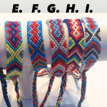 Load image into Gallery viewer, Woven Friendship Bracelets | Blues
