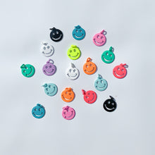 Load image into Gallery viewer, Smiley Face Enamel Charm
