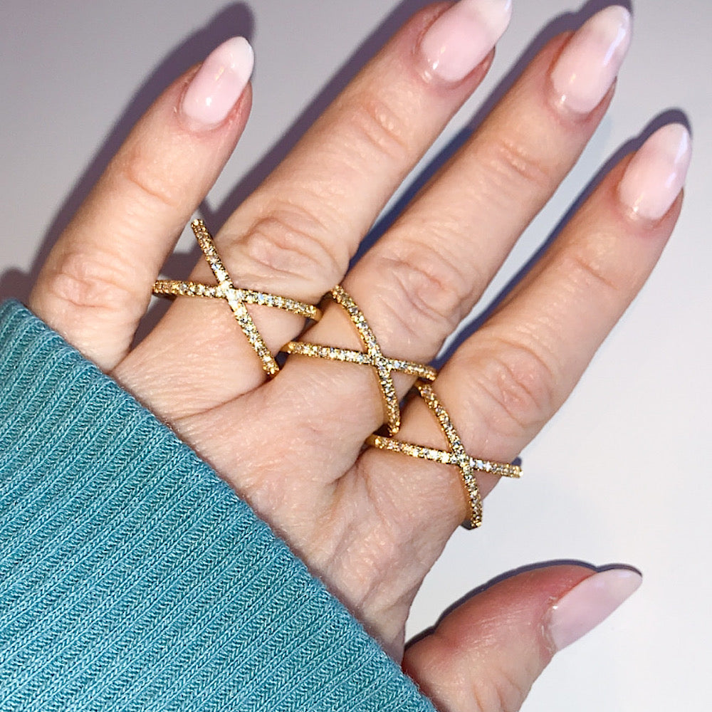 Criss Cross Ring