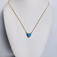 Load image into Gallery viewer, Birth Stone Heart Necklace
